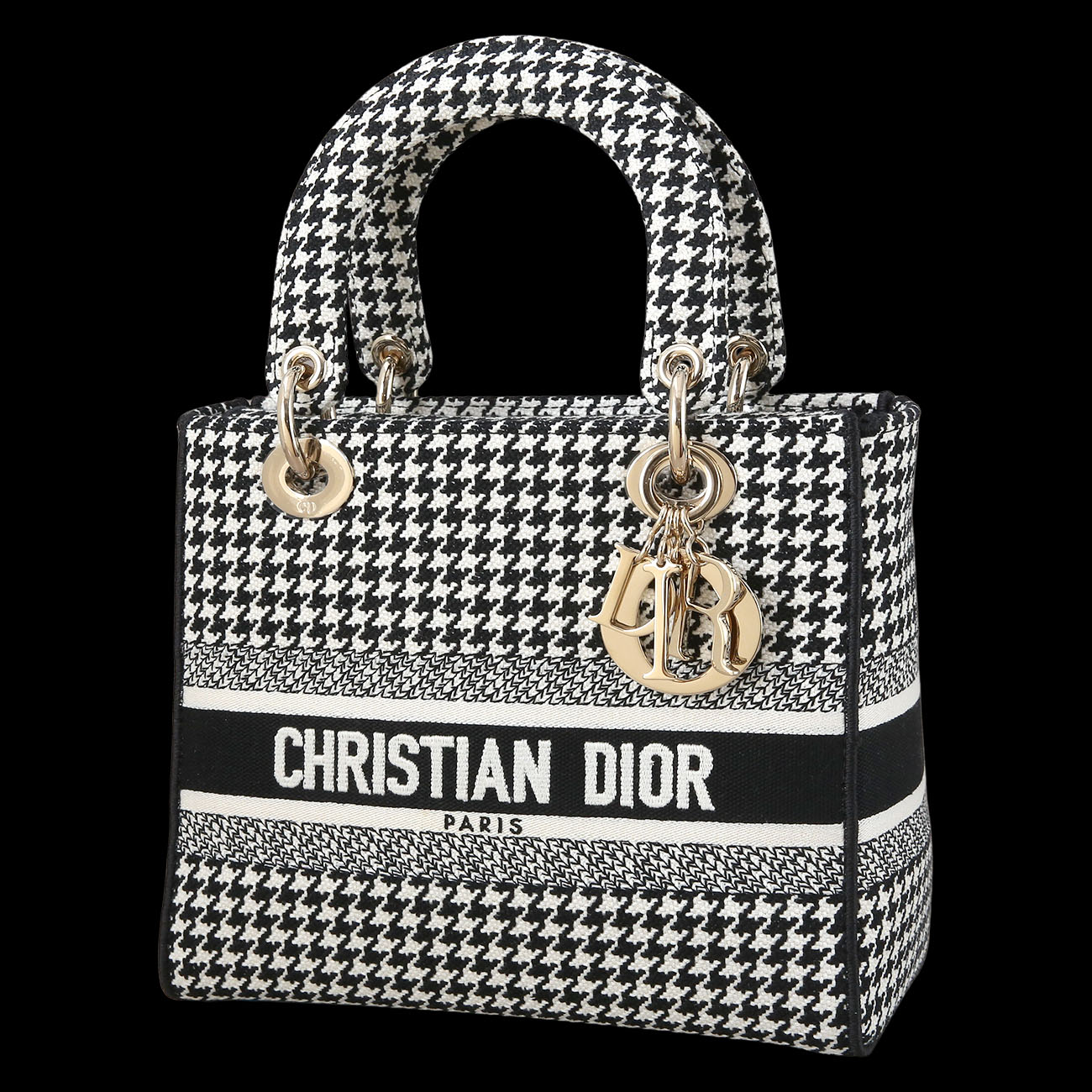 CHRISTIAN DIOR(USED)크리스찬디올 하운즈투스 레이디 D-LITE 미듐